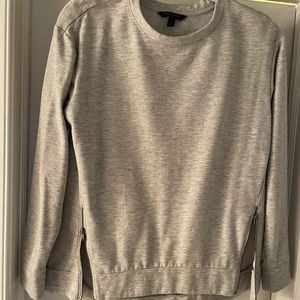 Banana Republic Zip Crewneck